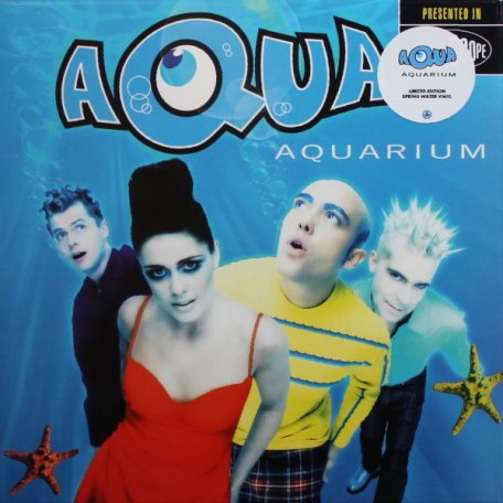 Диск AQUA - «Aquarium» (1997/2021) LP Spring Water Vinyl