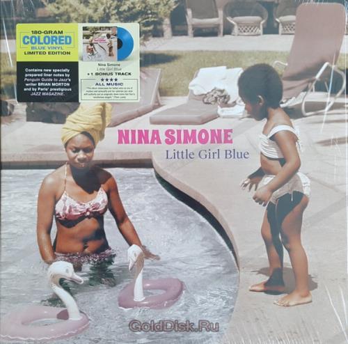 Диск SIMONE NINA Little Girl Blue LP Solid Blue Vinyl